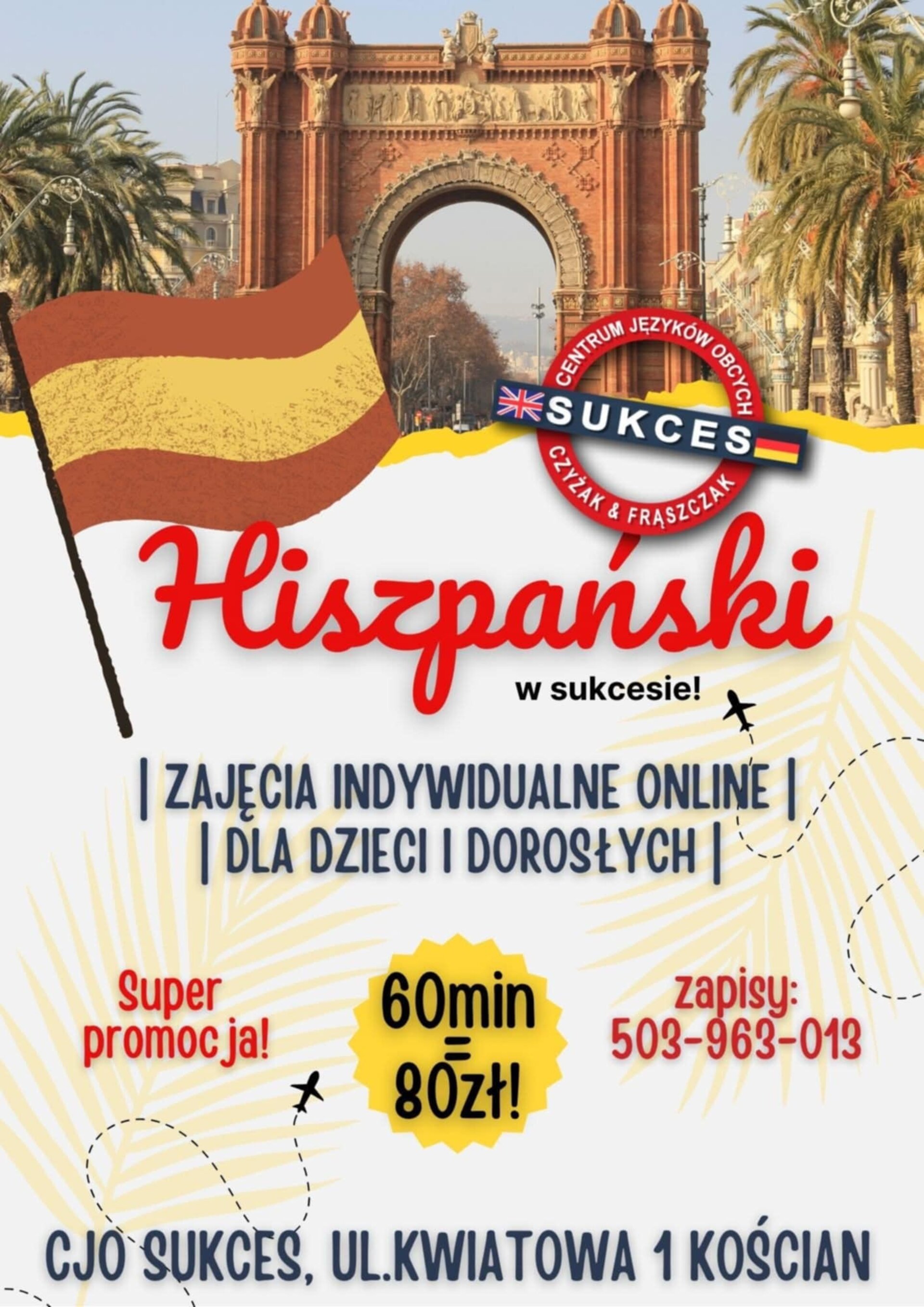 Hiszpański w Sukcesie